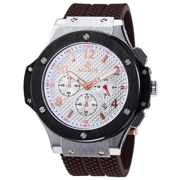 Time Stone MEGIR Military Chronograph Watche