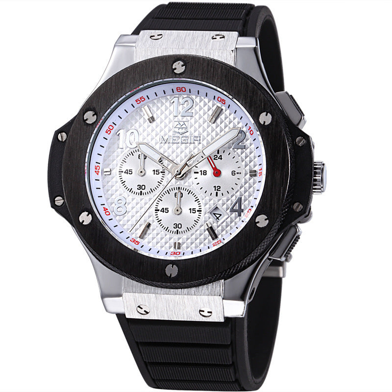 Time Stone MEGIR Military Chronograph Watche