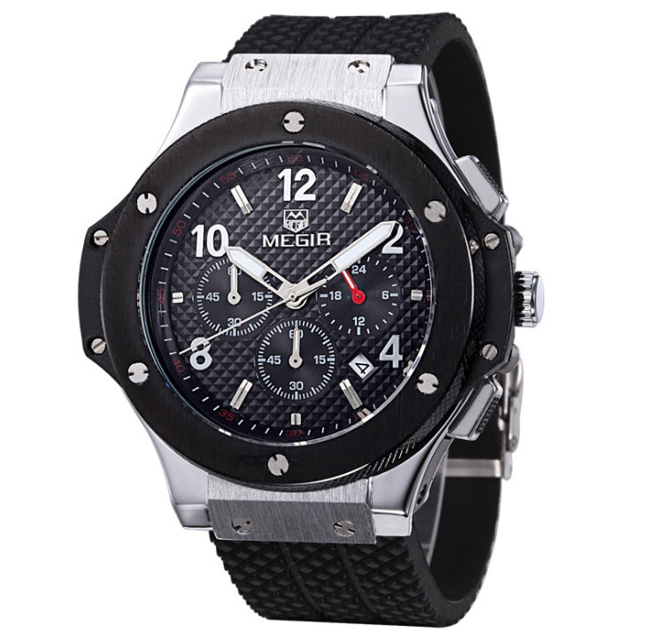 Time Stone MEGIR Military Chronograph Watche