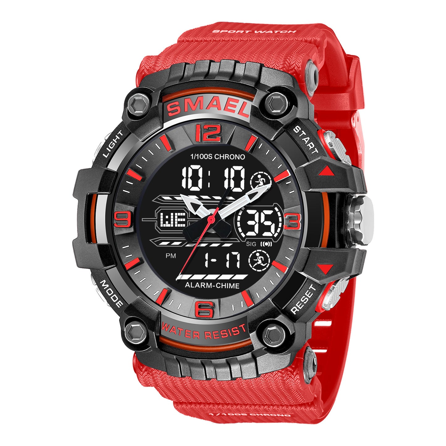 Time Stone SMAEL Sports Waterproof Alarm Clock Luminous Watch