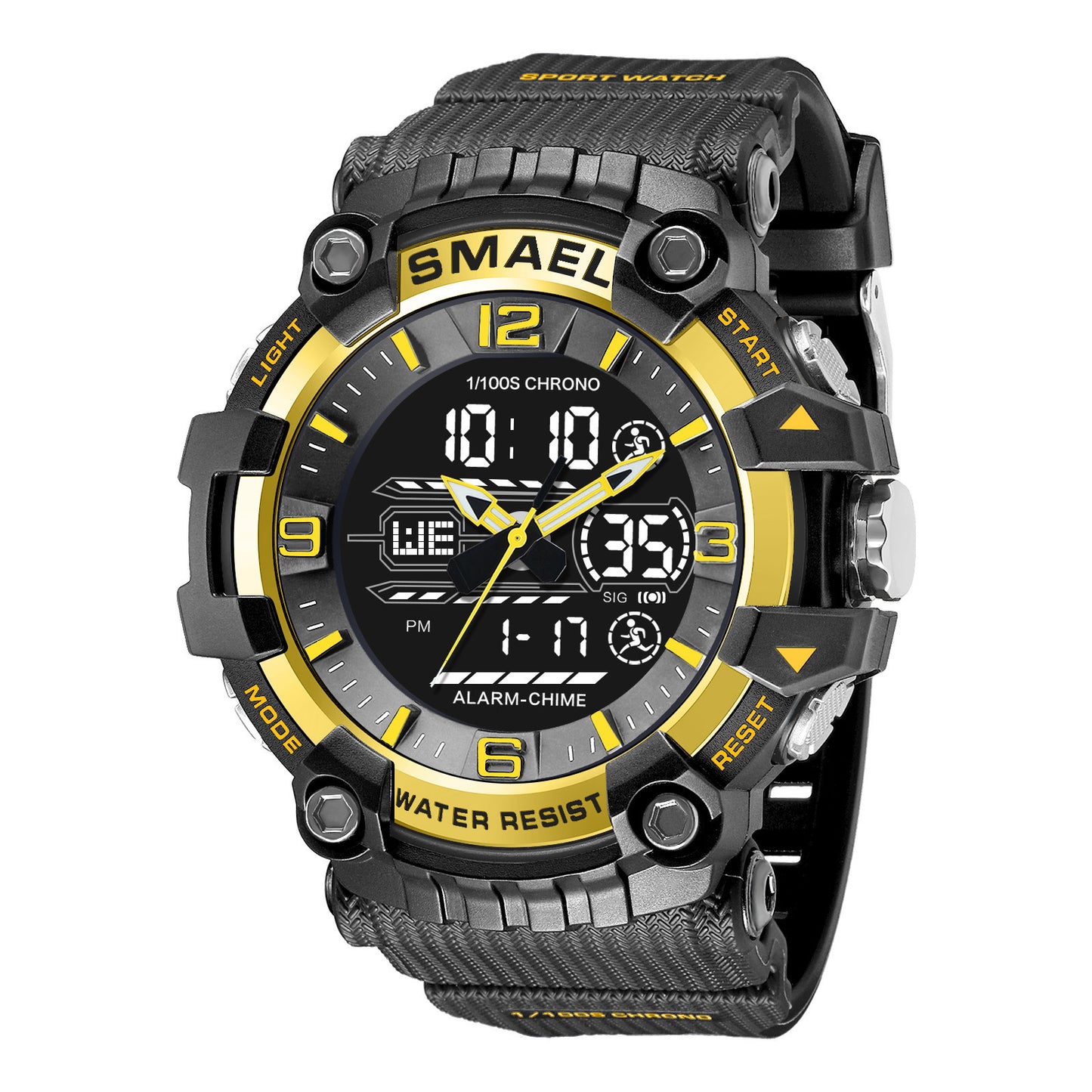 Time Stone SMAEL Sports Waterproof Alarm Clock Luminous Watch